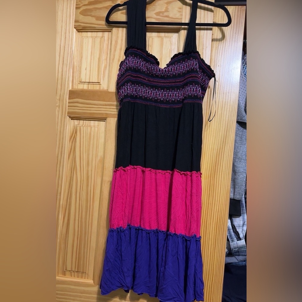 Colorful Sleeveless Dress